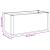 Cutie de flori pentru grădină Maro 80 x 36 x 35 cm PP GartenMobel Dekor
