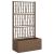 Ghiveci de grădină cu trellis Maro 80 x 36 x 140 cm PP GartenMobel Dekor