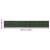 Ecran de balcon cu frunze, verde, 500 x 75 cm, pentru intimitate