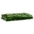 Ecran de balcon cu frunze decorative, verde, 200 x 75 cm, pentru intimitate