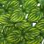 Ecran de balcon cu frunze decorative, verde, 200 x 75 cm, pentru intimitate