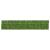 Ecran de balcon cu frunze decorative verde, 400 x 75 cm
