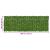 Ecran de balcon cu frunze decorative verde, 300 x 100 cm, pentru intimitate