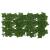 Ecran de balcon cu frunze verde 500x100 cm, paravan intimitate exterior