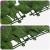 Ecran de balcon cu frunze verde 500x100 cm, paravan intimitate exterior