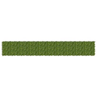 Ecran de balcon cu frunze 500x75 cm verde, paravan intimitate exterior