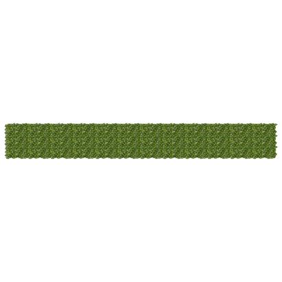 Ecran de balcon cu frunze 600 x 75 cm, verde, pentru intimitate