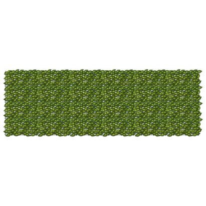 Ecran de balcon cu frunze Verde și galben 300 x 100 cm GartenMobel Dekor