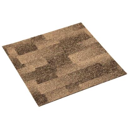 Carpetă pentru podea 20 pcs Maro 50 x 50 cm PP GartenMobel Dekor