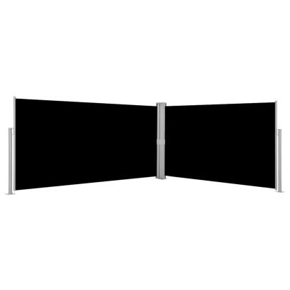 Copertină laterală retractabilă, negru, 160 x 600 cm GartenMobel Dekor