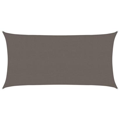 Pânză dreptunghiulară pentru parasolar, HDPE, 2 x 4 m, antracit GartenMobel Dekor