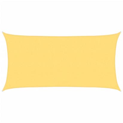 Pânză parasolar dreptunghiulară, HDPE, 2 x 4 m, Bej GartenMobel Dekor