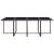 Set mobilier de exterior cu perne, 13 piese, maro, poliratan GartenMobel Dekor