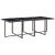 Set mobilier de exterior cu perne, 13 piese, maro, poliratan GartenMobel Dekor