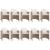 Set mobilier de exterior cu perne, 11 piese, bej, poliratan GartenMobel Dekor