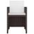 Set mobilier de exterior cu perne, 13 piese, maro, poliratan GartenMobel Dekor