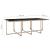 Set mobilier de exterior cu perne, 13 piese, bej, poliratan GartenMobel Dekor