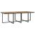 Set mobilier de exterior cu perne, 13 piese, negru, poliratan GartenMobel Dekor