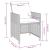 Set mobilier de exterior cu perne, 13 piese, negru, poliratan GartenMobel Dekor