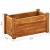 Strat înălțat de grădină, 50x25x25 cm, lemn de acacia GartenMobel Dekor