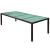 Set mobilier de exterior cu perne, 11 piese, maro, poliratan GartenMobel Dekor