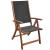Set mobilier de exterior cu perne 9 piese, lemn masiv de acacia GartenMobel Dekor