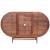 Set mobilier de exterior cu perne 9 piese, lemn masiv de acacia GartenMobel Dekor