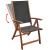 Set mobilier de exterior cu perne 9 piese, lemn masiv de acacia GartenMobel Dekor