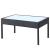 Set mobilier de grădină cu perne, 4 piese, negru, poliratan GartenMobel Dekor