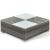 Set mobilier de grădină cu perne, 6 piese, gri, poliratan GartenMobel Dekor