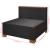 Set mobilier de grădină cu perne, 10 piese, negru, poliratan GartenMobel Dekor
