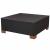 Set mobilier de grădină cu perne, 10 piese, negru, poliratan GartenMobel Dekor