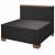 Set mobilier de grădină cu perne, 10 piese, negru, poliratan GartenMobel Dekor
