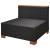 Set mobilier de grădină cu perne, 6 piese, negru, poliratan GartenMobel Dekor
