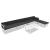Set mobilier grădină, 5 piese, negru, textilenă și aluminiu GartenMobel Dekor