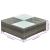 Set mobilier de grădină cu perne, 5 piese, gri, poliratan GartenMobel Dekor