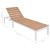 Set mobilier de grădină cu perne, 5 piese, aluminiu și WPC GartenMobel Dekor