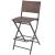 Set mobilier exterior pliabil, 7 piese, maro, oțel, poliratan GartenMobel Dekor
