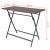 Set mobilier exterior pliabil, 7 piese, maro, oțel, poliratan GartenMobel Dekor