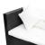 Set mobilier de grădină cu perne, 4 piese, negru, poliratan GartenMobel Dekor