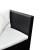 Set mobilier de grădină cu perne, 4 piese, negru, poliratan GartenMobel Dekor
