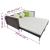 Set mobilier de grădină cu perne, 4 piese, maro, poliratan GartenMobel Dekor