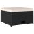 Set mobilier de grădină cu perne, 4 piese, negru, poliratan GartenMobel Dekor
