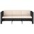 Set mobilier de grădină cu perne, 4 piese, negru, poliratan GartenMobel Dekor