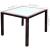 Set mobilier de exterior cu perne, 5 piese, maro, poliratan GartenMobel Dekor