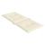 Perne scaun cu spătar înalt, 4 buc., crem, 120x50x2 cm, textil GartenMobel Dekor