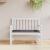 Pernă de bancă de grădină antracit 120x50x4 cm textil oxford GartenMobel Dekor