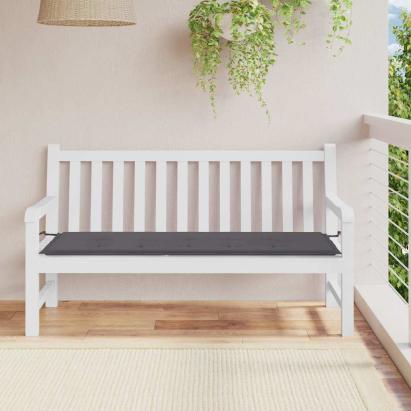 Pernă de bancă de grădină antracit 150x50x3 cm textil oxford GartenMobel Dekor