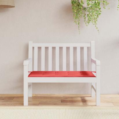 Pernă de bancă de grădină, roșu, 120x50x4 cm, textil oxford GartenMobel Dekor