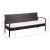 Set mobilier de grădină cu perne, 5 piese, maro, poliratan GartenMobel Dekor